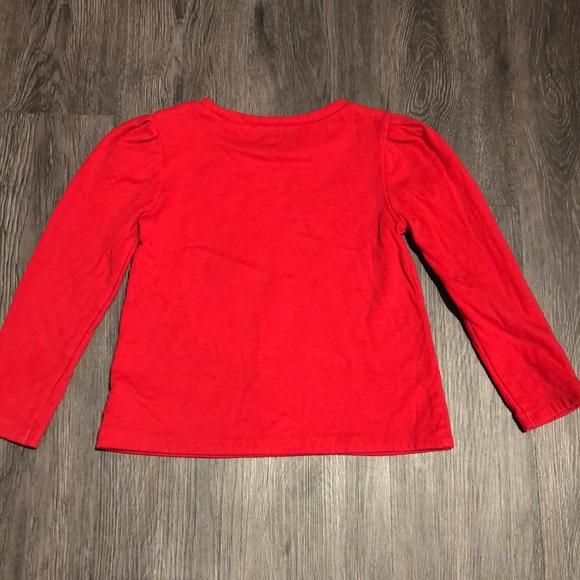2-5Y Holiday Shirts: Burgundy & Gold Epic Threads Tunic, Gap Reindeer Sweatshirt - Picture 9 of 12